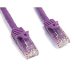 C2G Cat6, 7ft networking cable Purple 82.7" (2.1 m)
