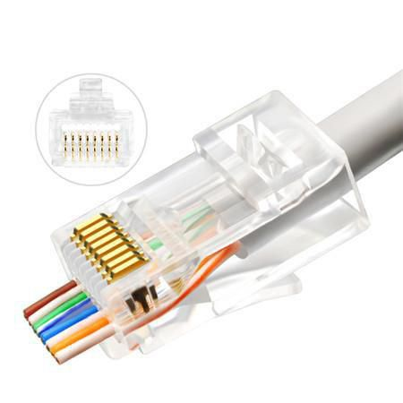 Image of Lanview LVN125306 wire connector RJ45 Transparent