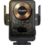 Energizer ECA008 mobile device charger Smartphone Black USB Wireless charging Auto
