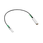 HPE Aruba Networking 50G QSFP56 to SFP56 0.65m DAC Cable