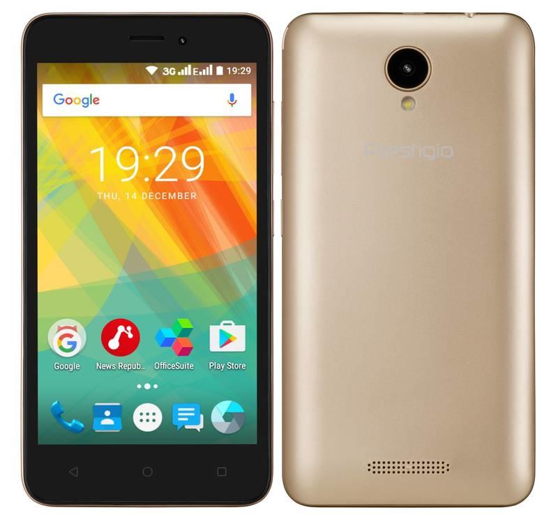 Image of Prestigio Smartphone 5.0 Android 7.0 Gold