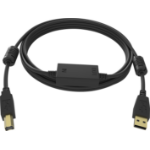 Vision TC 10MUSB+/BL USB cable 10 m USB 2.0 USB A USB B Black