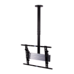 B-Tech Adjustable Drop Flat Screen Ceiling Mount with Tilt