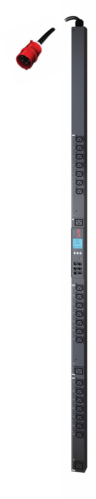 APC AP8681 power distribution unit (PDU) 24 AC outlet(s) 0U Black