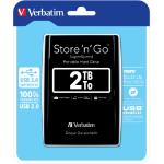 Verbatim Store 'n' Go USB 3.0 Portable Hard Drive 2TB Black