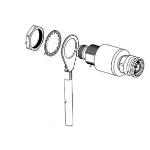 Cisco PLG-PWRJCK wire connector DC-IN Grey