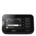 Belkin F1DN002R remote control Wired KVM Press buttons