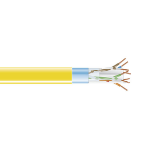 Black Box EVNSL0604A-1000 networking cable Yellow 12000" (304.8 m) Cat6 F/UTP (FTP)