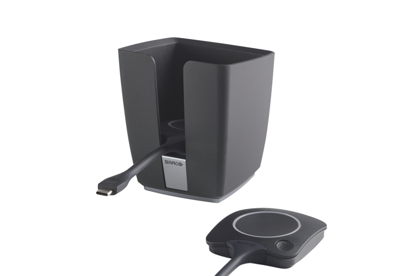 Image of Barco Tray 2 x USB-C buttons Black