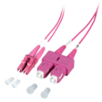 EFB Elektronik O0323.10-1.2 InfiniBand en Glasvezelkabel 10 m 2x SC 2x LC Violet