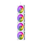 XPG HURRICANE MAG Computer behuizing Ventilator 12 cm Wit 1 stuk(s)