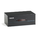 Black Box ServSwtich Wizard KVM switch Rack mounting