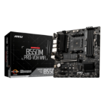 MSI B550M PRO-VDH WIFI motherboard AMD B550 Socket AM4 micro ATX