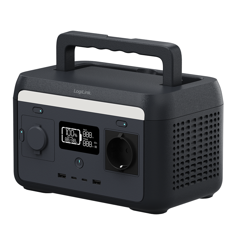 LogiLink Portable power station, 300W, LiFePO4 battery