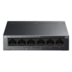 TP-Link LS106P network switch Unmanaged L2 Fast Ethernet (10/100) Power over Ethernet (PoE) Desktop Black