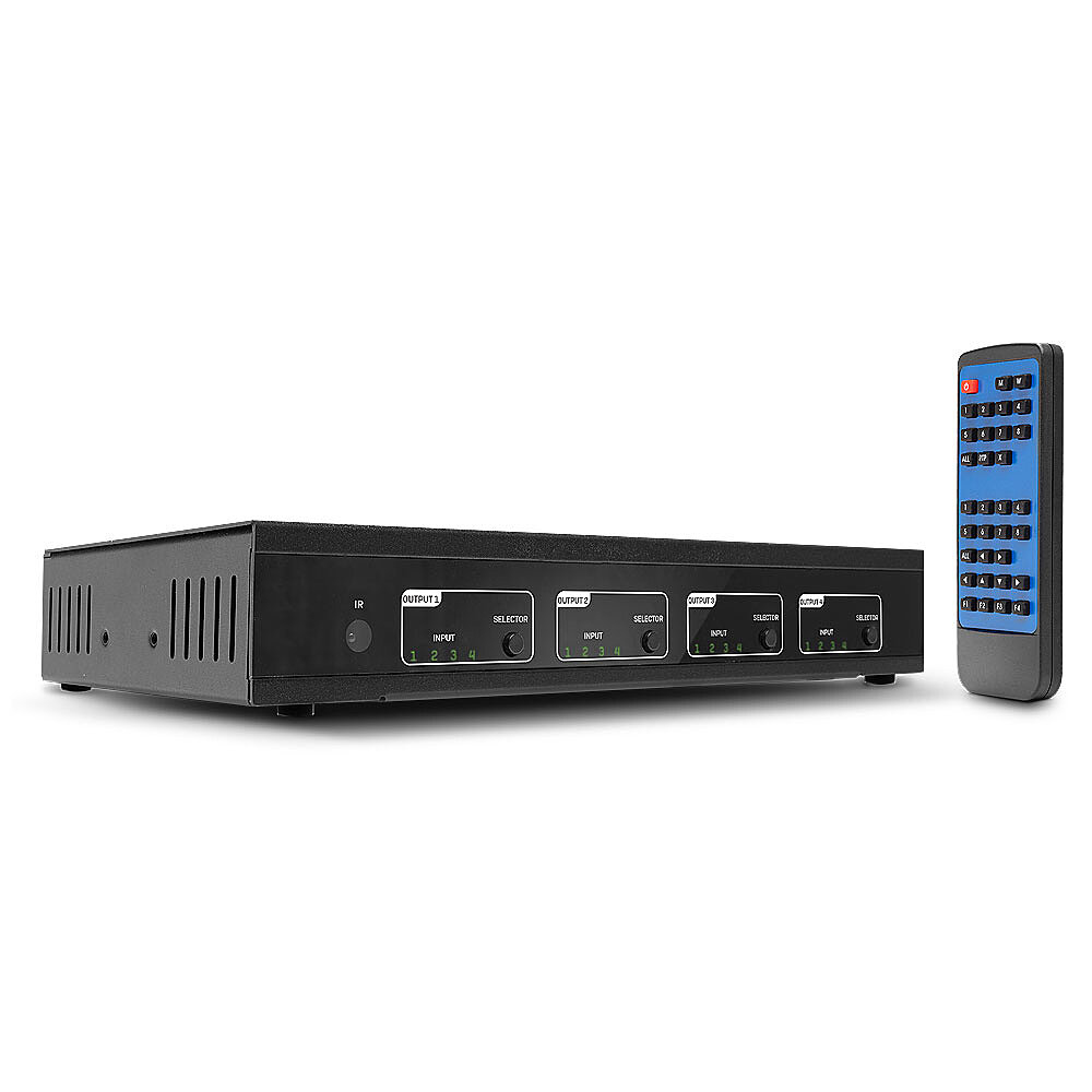 Image of Lindy 4x4 HDMI 2.0 18G Matrix Switch