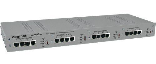 ComNet CLFE16EOC network extender Network repeater Grey 10. 100 Mbit/s