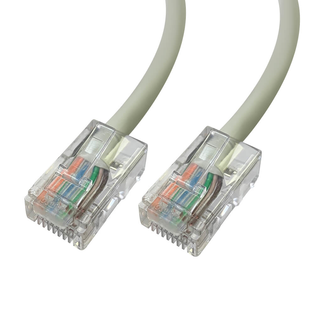 Videk Unbooted 24 AWG Cat5e UTP RJ45 Patch Cable Beige 10Mtr