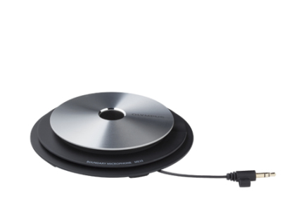 Image of Olympus ME33 Black, Metallic Interview microphone