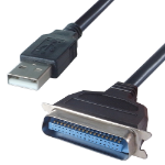 CONNEkT Gear 26-2904 parallel cable 1.5 m Black