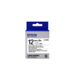 Epson C53S654016/LK-4WBW Ribbon black on white extra adhesive 12mm x 9m for Epson LabelWorks 4-18mm/36mm/6-12mm/6-18mm/6-24mm