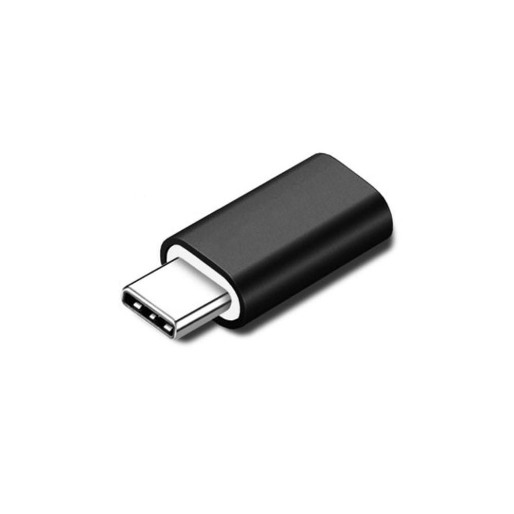 Image of Microconnect MC-LIGHTUSBC cable gender changer USB C Lightning Black