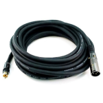 Monoprice XLR/RCA, 7.62 m audio cable 300" (7.62 m) XLR (3-pin) Black