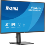 iiyama ProLite 27” QHD IPS monitor with USB-C (65W) and ergonomic stand