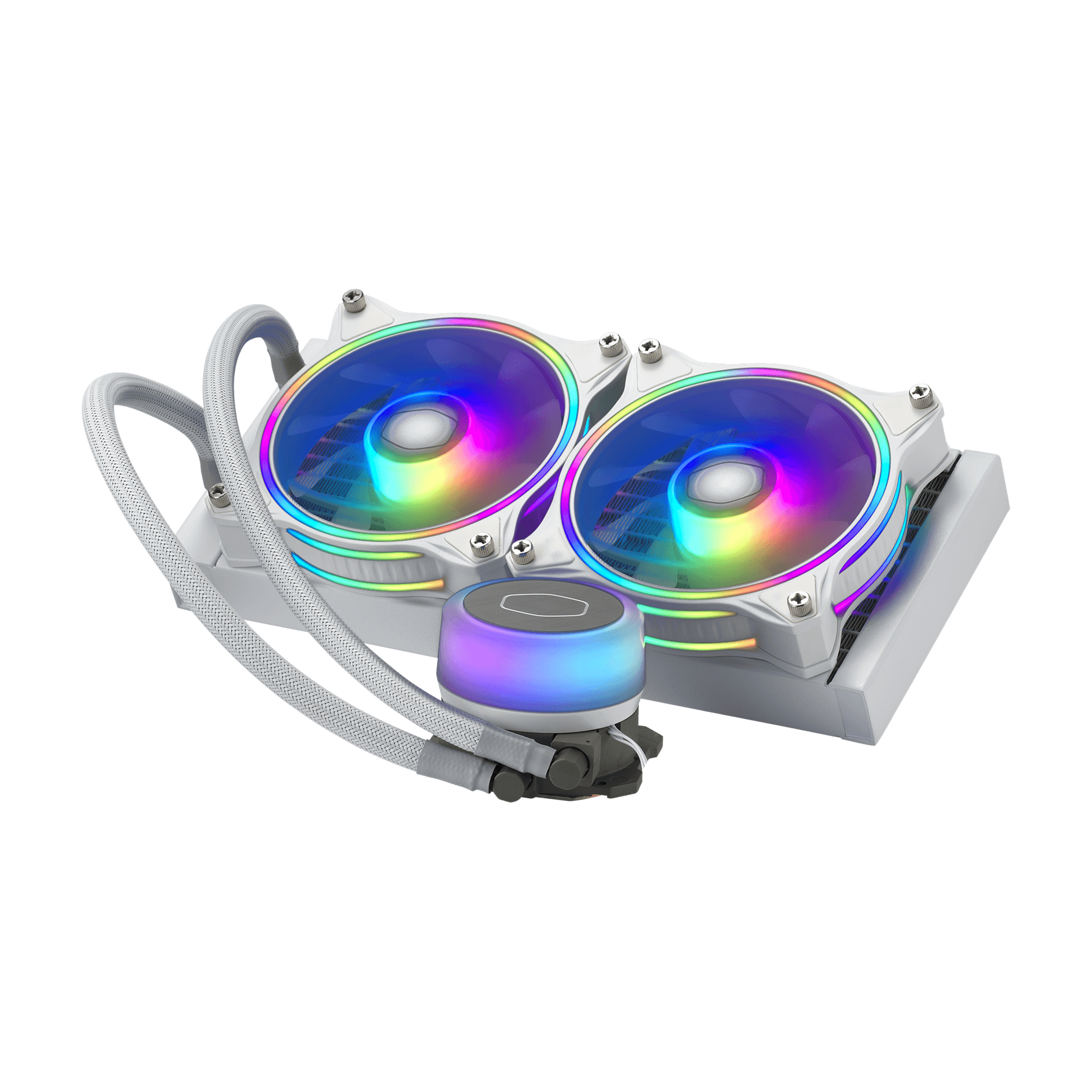 Image of Cooler Master MasterLiquid ML240 Illusion White Edition Processor...