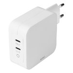 Deltaco USBC-GAN03 mobile device charger White Indoor