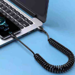 JLC PQ231 USB A To Usb C Coiled Cable