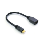 4Cabling 022.002.1010 HDMI cable 0.15 m HDMI Type A (Standard) HDMI Type C (Mini) Black