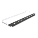 DeLOCK 19″ D-Type Patch Panel with strain relief 8 port 1U black