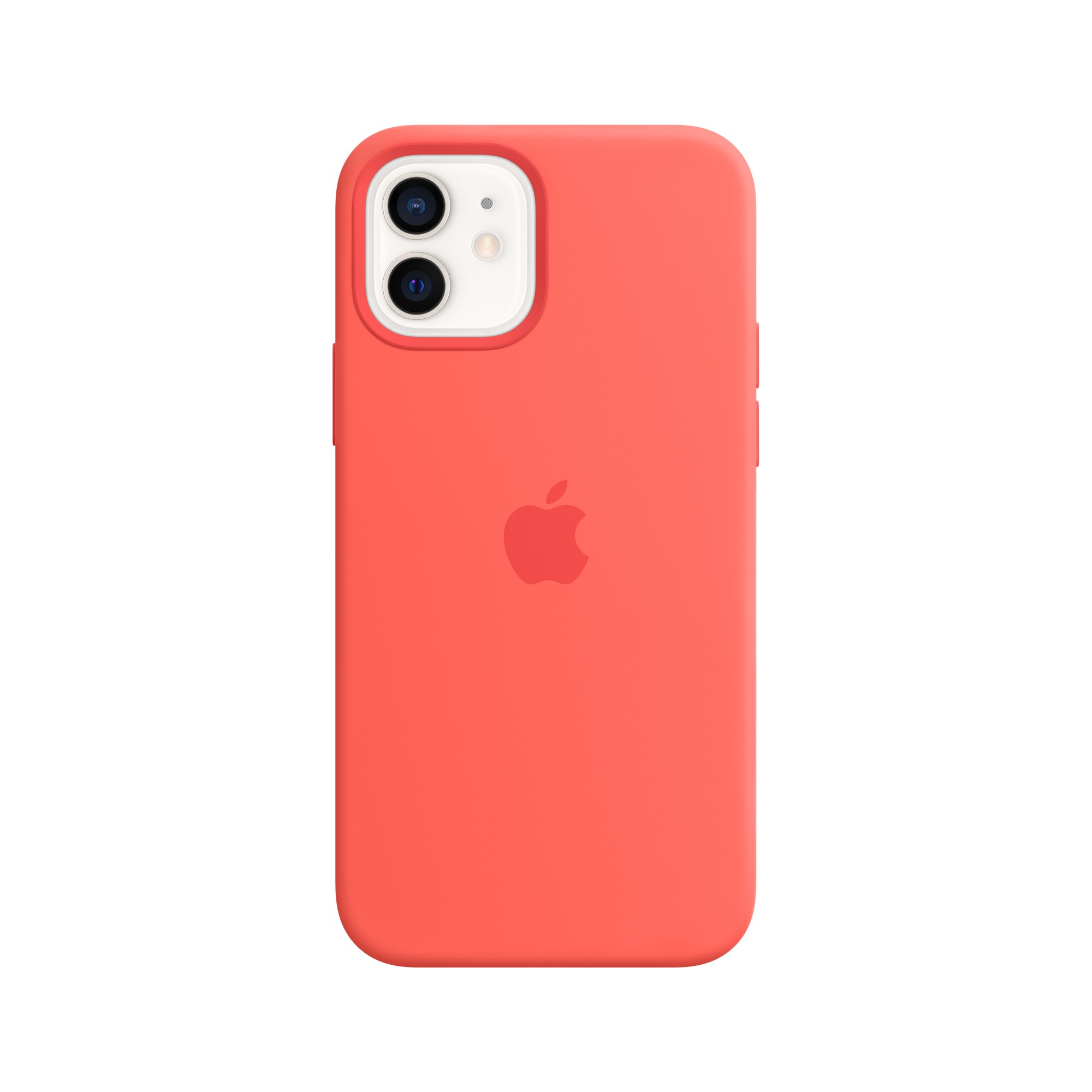 APPLE  iPhone 12 12 Pro Silicone Case with MagSafe - Pink Citrus