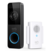 Eufy Security, Wi-Fi Video Doorbell Kit, White, 1080p-Grade Resolution, 120-day Battery, No Monthly Fees, Human Detection, 2-Way Audio, Free Wireless Chime, 16GB Micro-SD Card Included