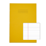 Rhino A4 Exercise Book 32 Page Yellow F8M (Pack of 100)