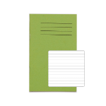 Rhino A6+ Exercise Book 48 page Green Light F7 (Pack of 10)