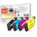 Peach PI200-970 ink cartridge 4 pc(s) Compatible High (XL) Yield Black, Cyan, Magenta, Yellow