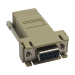 Tripp Lite B090-A9F cable gender changer RJ45 DB9 Beige