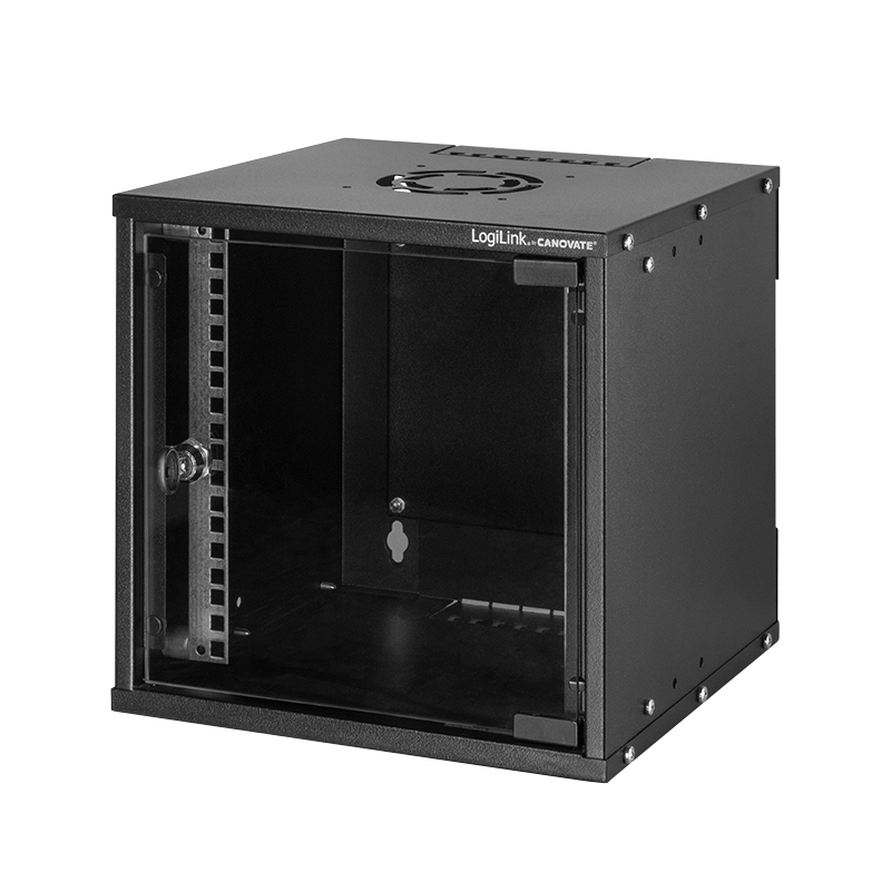 Logilink Black W66z30b Rack Cabinet 6U Wall Mounted Rack