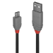 Lindy 0,5m USB 2.0 Type A to Micro-B Cable, Anthra Line