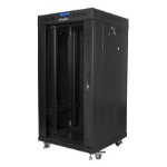 Lanberg FF01-6622-12BL rack cabinet 22U Freestanding rack Black