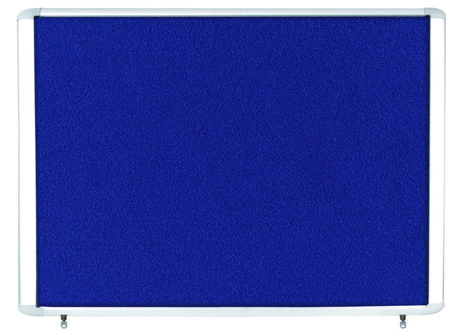 Image of Bi-Office VT350607760 bulletin board Fixed bulletin board Blue...