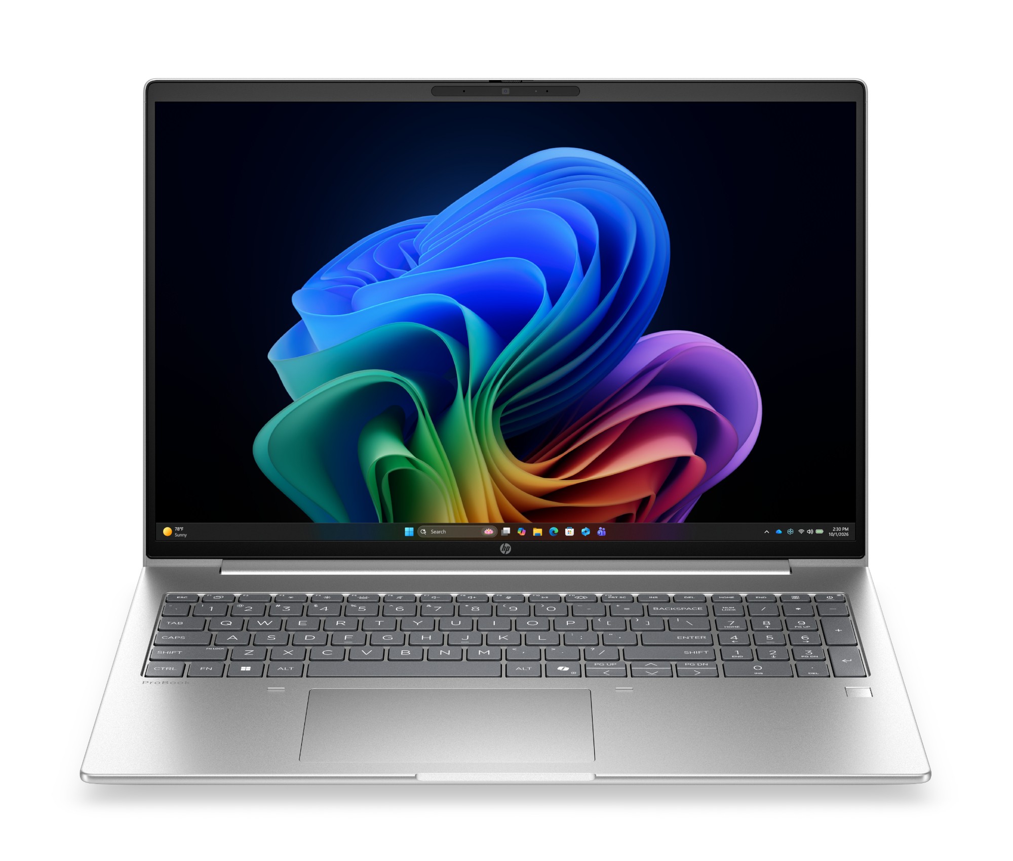 HP ProBook 4 G2i 16 inch Notebook Next Gen AI PC Wolf Pro Security Edition Copilot+ PC Intel Core Ultra 7 Laptop 40.6 cm (16") WUXGA 16 GB DDR5-SDRAM 512 GB SSD Wi-Fi 7 (802.11be) Windows 11 Pro Silver