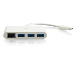 C2G 82409 laptop dock & poortreplicator USB 3.2 Gen 1 (3.1 Gen 1) Type-C Wit
