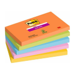 3M 7100258793 note paper Rectangle Blue, Green, Orange, Pink, Yellow 90 sheets Self-adhesive