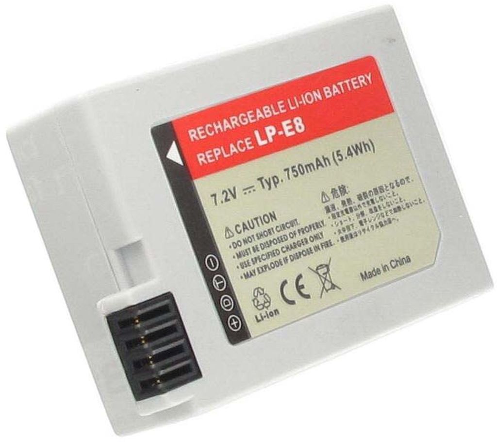 EU Product - Battery for LP-E8 replacement battery thumbnail