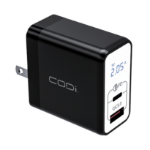 CODi A01104 mobile device charger Smartphone, Tablet Black AC Fast charging Indoor