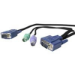 StarTech.com 25 ft 3-in-1 Ultra Thin PS/2 KVM Cable