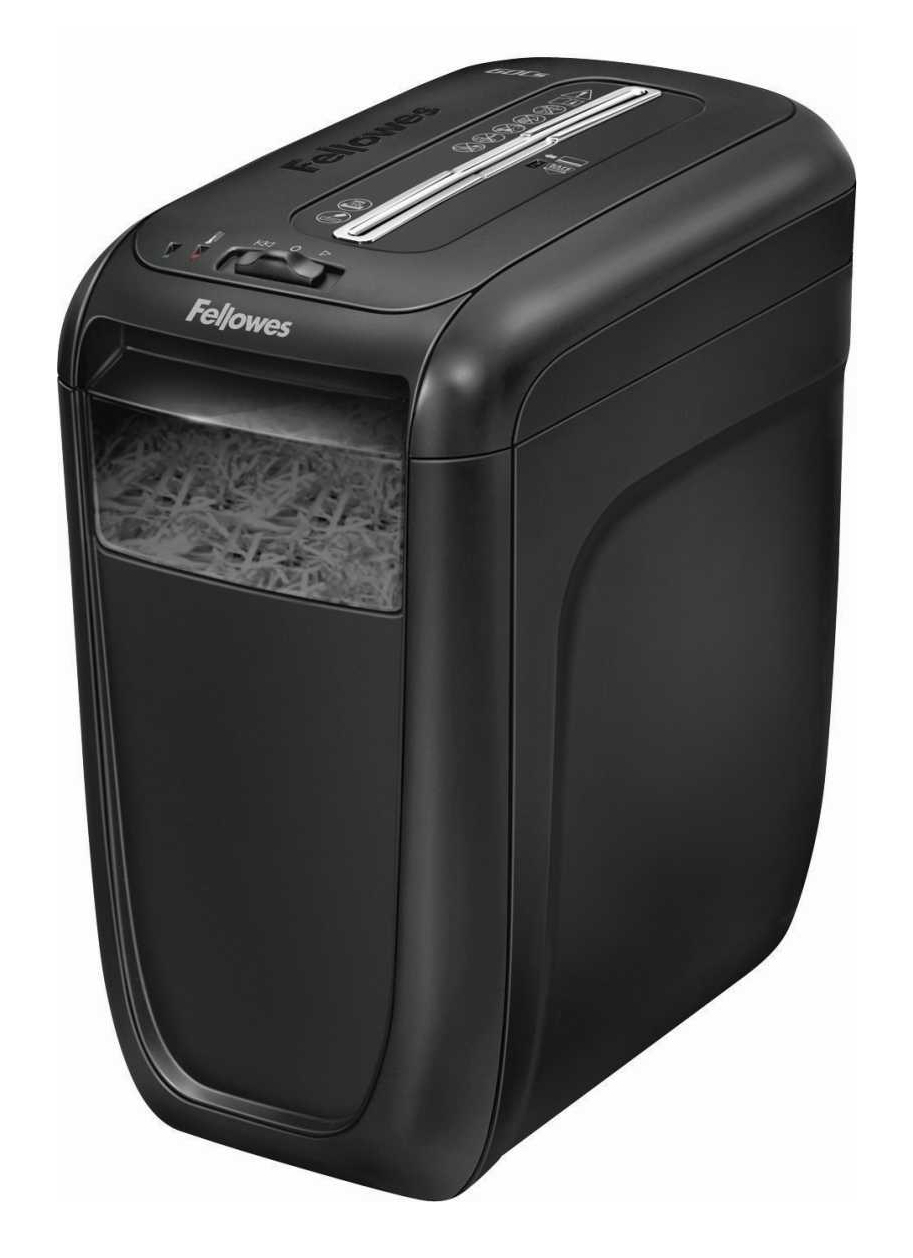 Fellowes 60Cs paper shredder Cross shredding 72 dB 23 cm Black